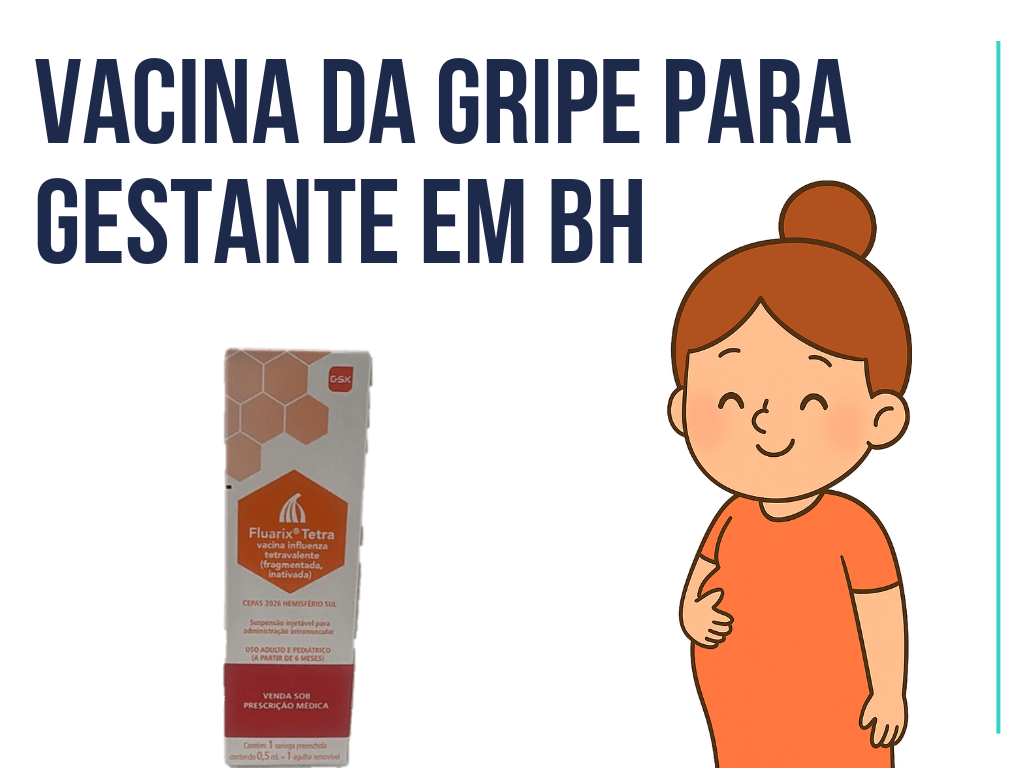 Vacina da gripe apra gestante em BH: proteção fundamental para a grávida e para o bebê