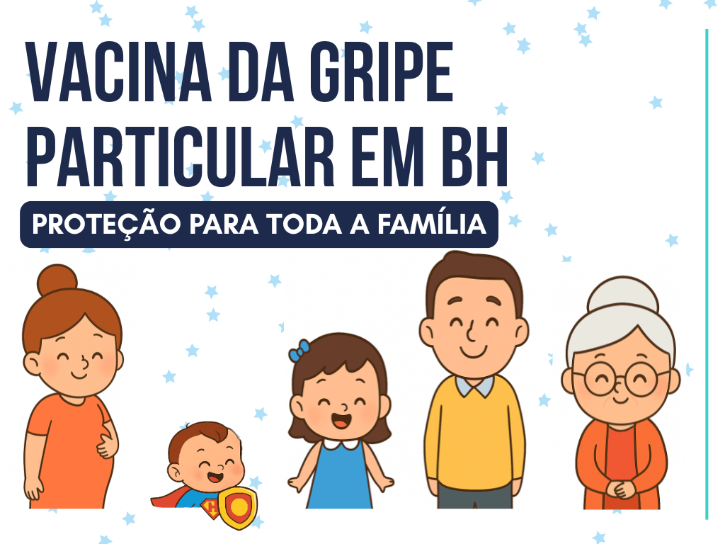 Vacina da gripe particular em BH: proteção contra o vírus influenza. Atendimento em casa em toda Belo Horizonte