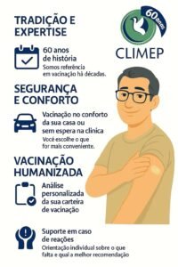 Climep vacinas - 60 anos protegendo gerações