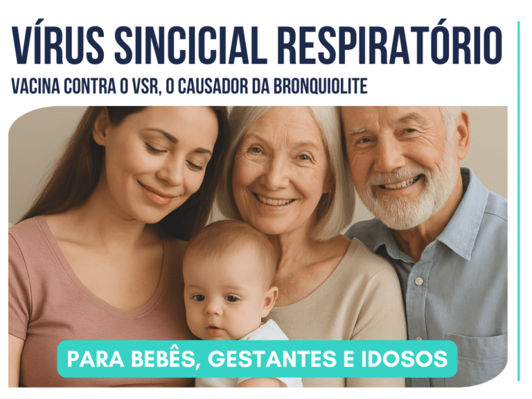 Vacina contra o VSR: proteção para gestantes, bebês e idosos