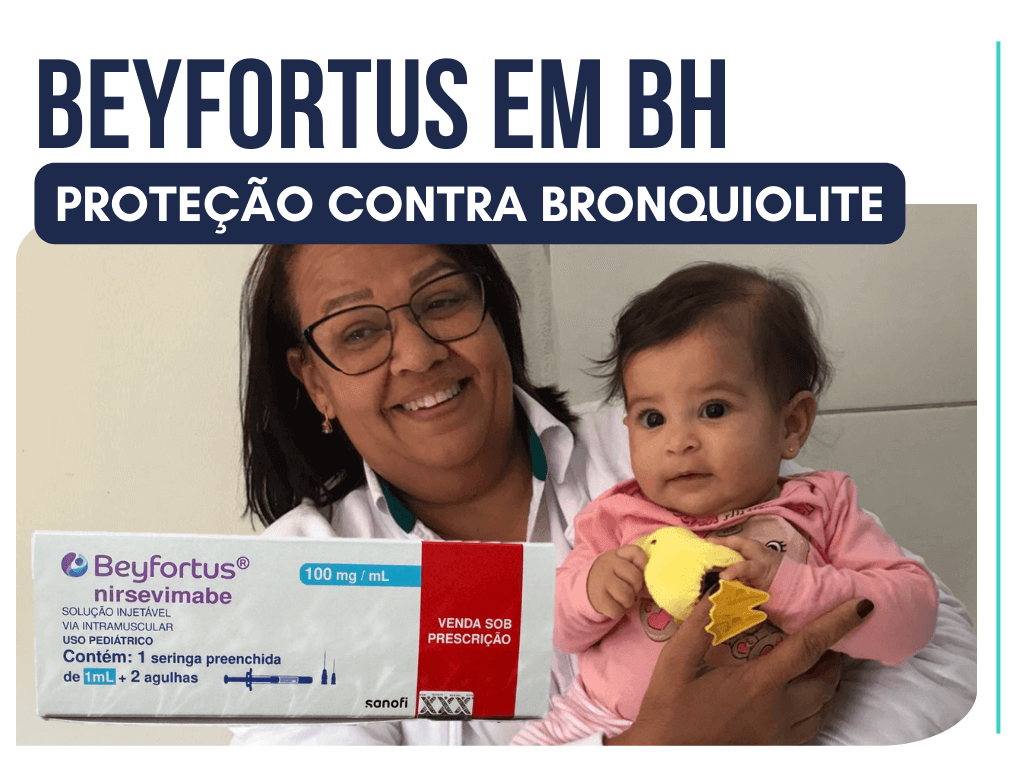 Imunizante Beyfortus contra a Bronquiolite em bebês