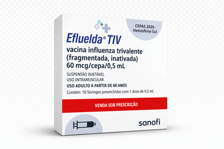 Vacina Efluelda 2026: proteção contra a gripe para idosos